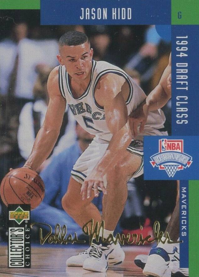 1994 Collector's Choice Jason Kidd #408 Basketball Card