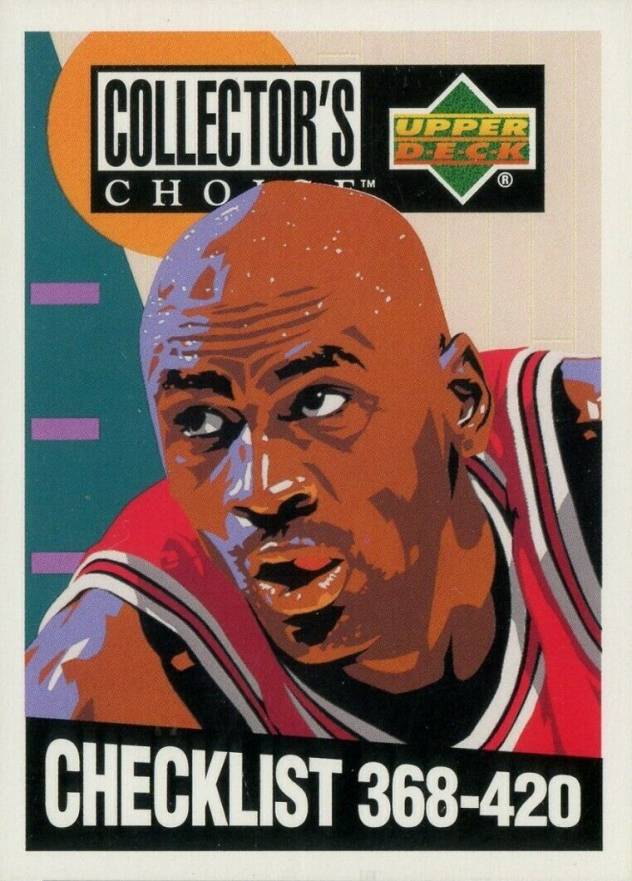 1994 Collector's Choice Michael Jordan #420 Basketball Card