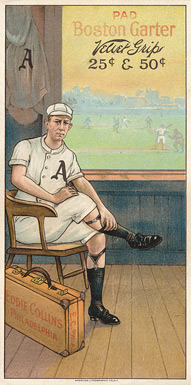 1912 Boston Garter Eddie Collins #6 Baseball Card