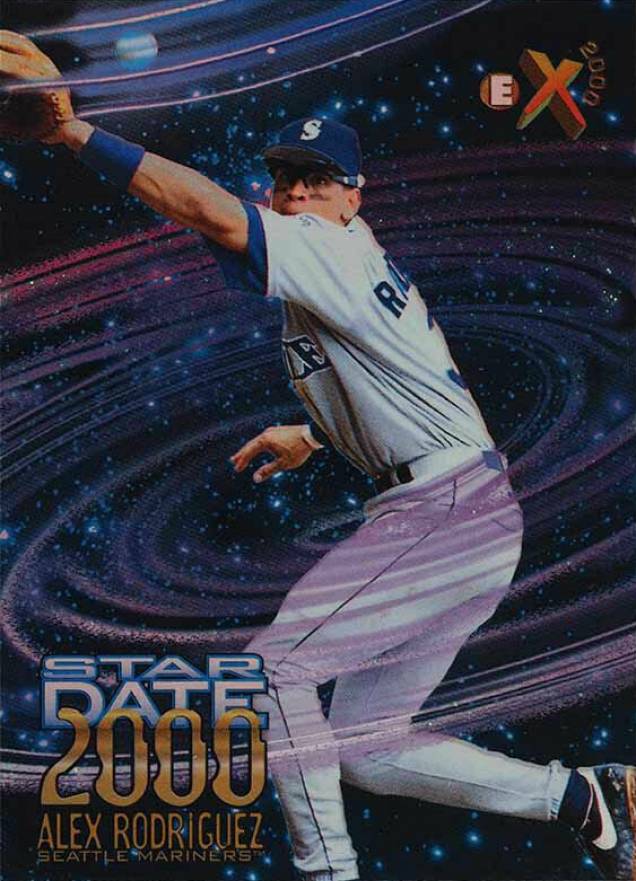 1997 Skybox E-X2000 Stardate 2000 Alex Rodriguez #1 Baseball Card