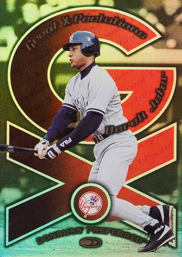 1998 Donruss Preferred Great X-pectations Derek Jeter/Nomar Garciaparra #21 Baseball Card