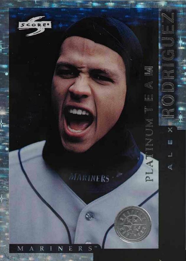 1998 Score Team Collection Alex Rodriguez #2 Baseball Card
