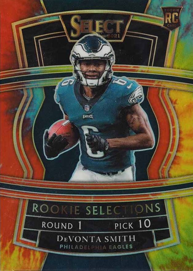 2021 Panini Select Rookie Selections Devonta Smith #RS9 Football Card