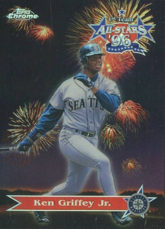1997 Topps Chrome All-Stars Ken Griffey Jr. #13 Baseball Card