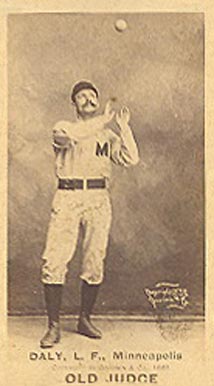 1887 Old Judge Daly, L.F., Minneapolis #115-5a Baseball Card