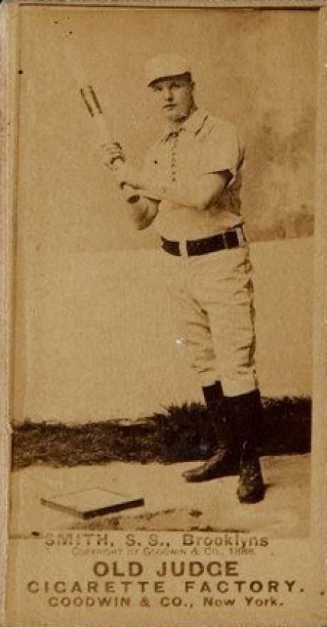 1887 Old Judge Smith, S.S., Brooklyns #425-2a Baseball Card