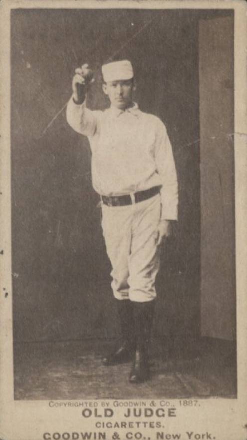 1887 Old Judge Anonymous #112-3b Baseball Card