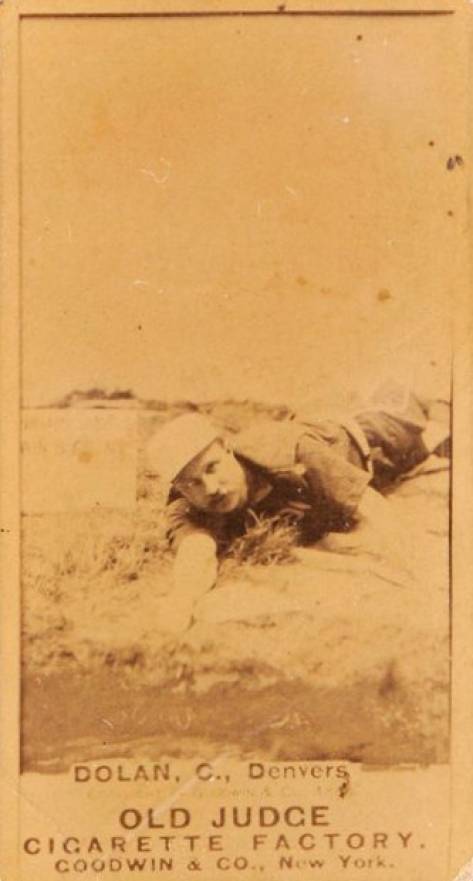 1887 Old Judge Thos. Dolan, C. Denvers #126-1a Baseball Card