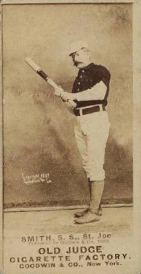 1887 Old Judge Smith, S.S., St. Joe #427-4a Baseball Card