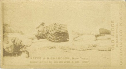 1887 Old Judge Keefe & Richardson, New Yorks #251-8b Baseball Card