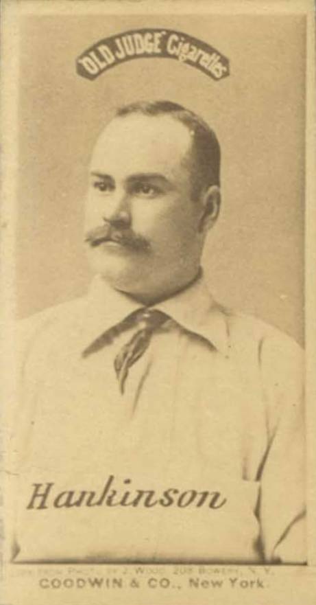 1887 Old Judge Hankinson #211-1a Baseball Card