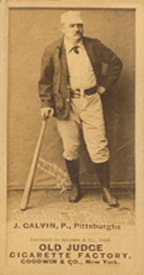 1887 Old Judge J. Galvin, P. Pittsburgs #177-4c Baseball Card