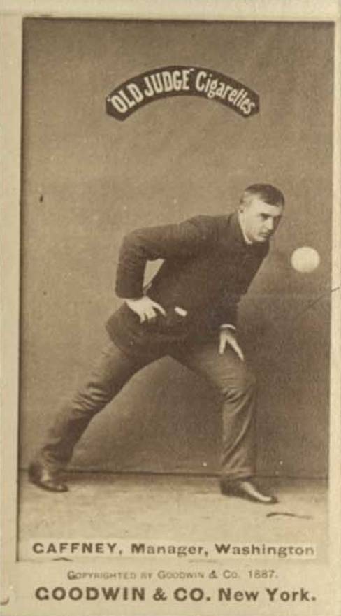 1887 Old Judge Gaffney, Manager, Washington #176-1b Baseball Card