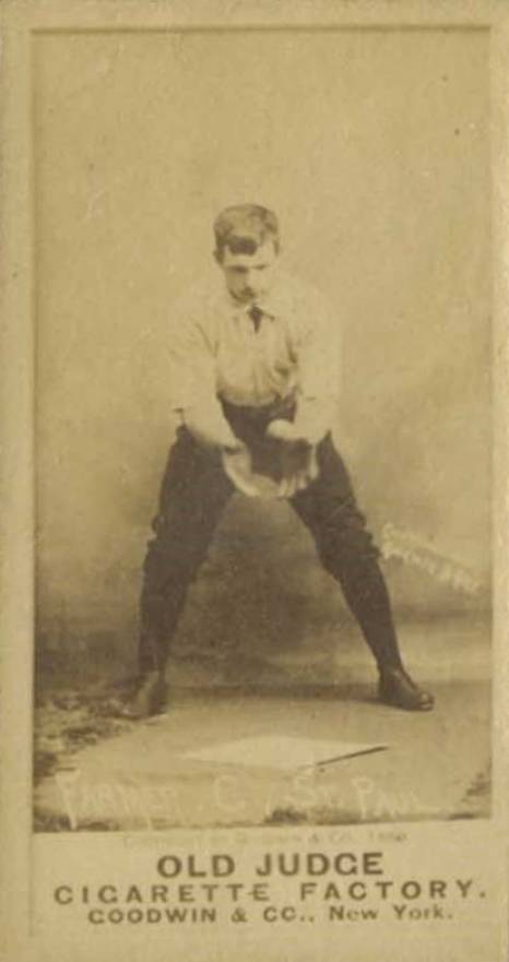 1887 Old Judge Farmer, C. St. Paul #152-3c Baseball Card