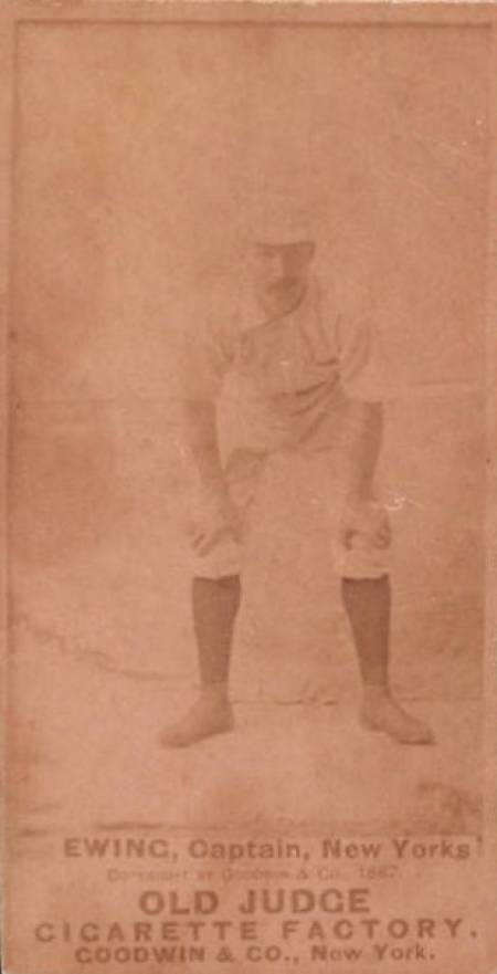 1887 Old Judge Ewing, Captain, New Yorks #149-2b Baseball Card