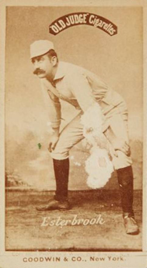 1887 Old Judge Esterbrook #146-2a Baseball Card