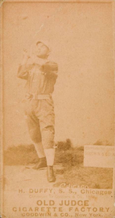 1887 Old Judge H. Duffy S.S., Chicagos #135-5b Baseball Card