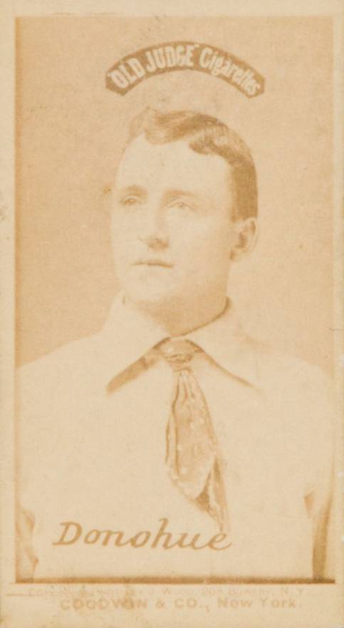1887 Old Judge Donahue #128-1a Baseball Card