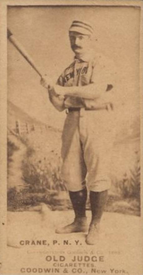 1887 Old Judge Crane, P. N.Y. #96-1a Baseball Card