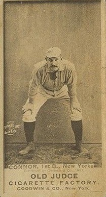 1887 Old Judge Connor, 1st B., New Yorks #88-1b Baseball Card