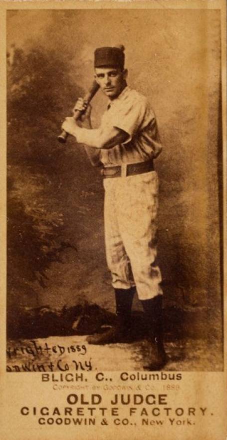 1887 Old Judge Bligh. C., Columbus #31-6a Baseball Card