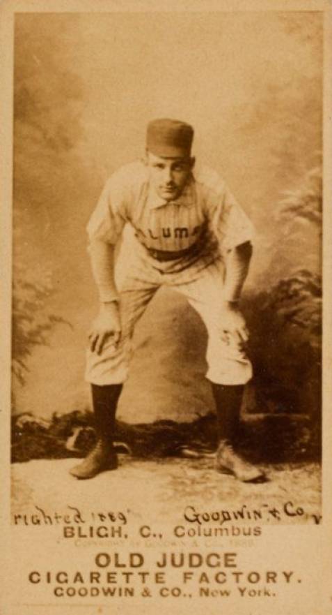 1887 Old Judge Bligh. C., Columbus #31-1a Baseball Card