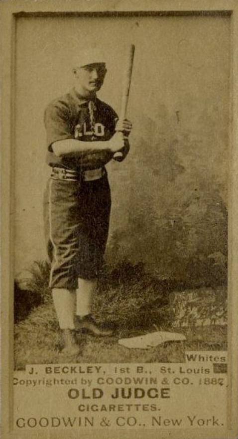 1887 Old Judge Jake Beckley #25-2a Baseball Card