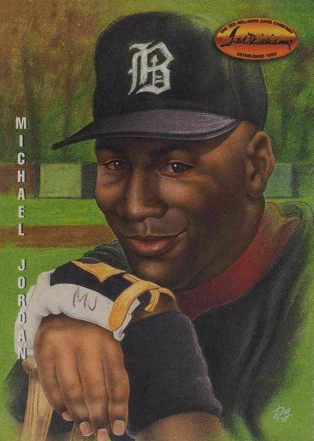 1994 Ted Williams Co. Dan Gardiner Michael Jordan #DG1 Baseball Card