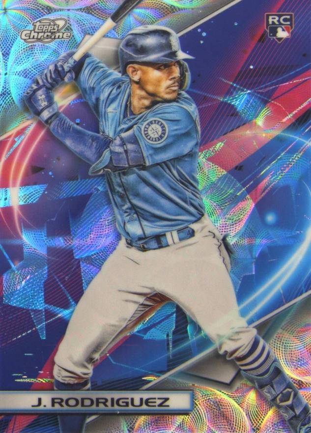 2022 Topps Cosmic Chrome Julio Rodriguez #197 Baseball Card