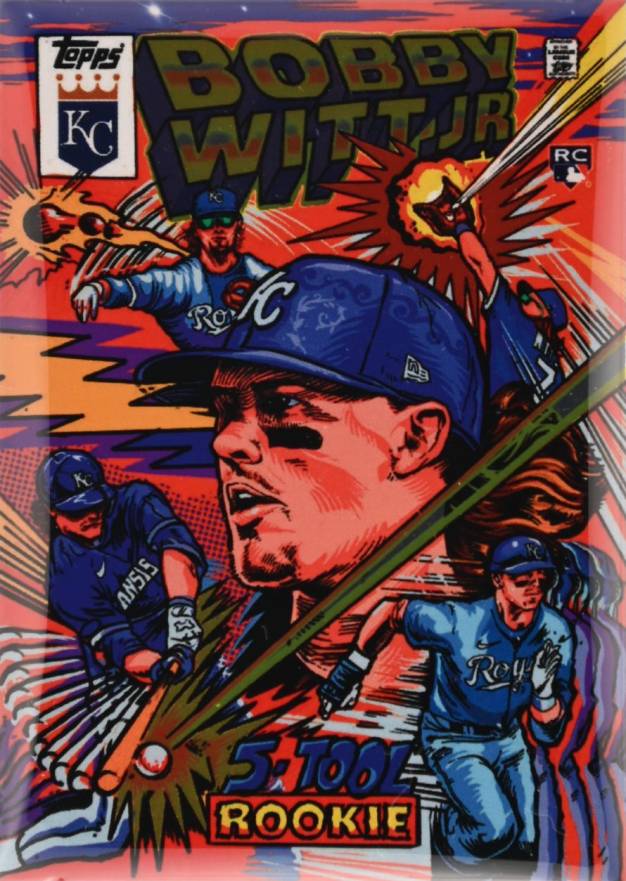 2022 Topps PROJECT100 Bobby Witt Jr. #39 Baseball Card