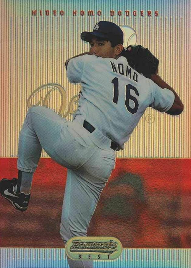 1995 Bowman's Best Hideo Nomo #83 Baseball Card