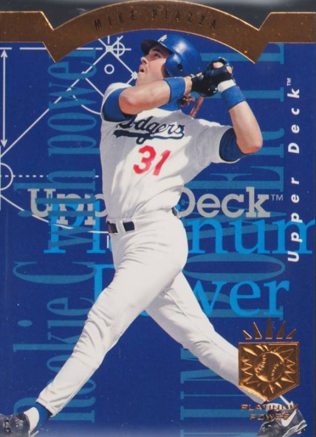 1993 SP Platinum Power Mike Piazza #PP15 Baseball Card