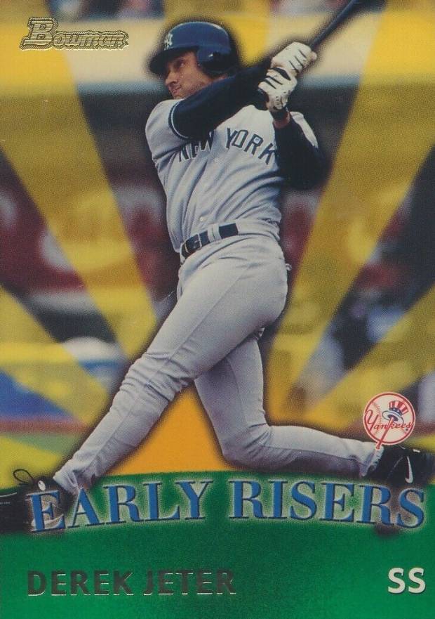 1999 Bowman Early Risers Derek Jeter #ER8 Baseball Card