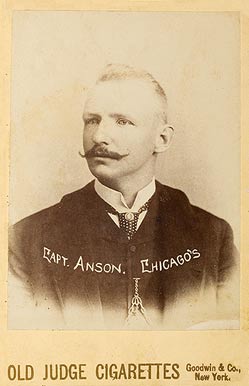 1888 Old Judge Cabinets Capt. Anson, Chicago's #11-1a Baseball Card