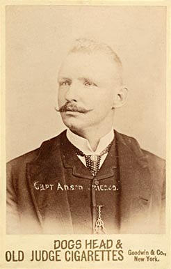 1888 Old Judge Cabinets Capt. Anson, Chicago's #11-1b Baseball Card