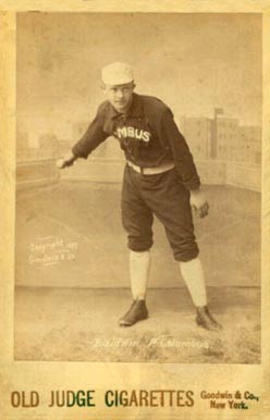 1888 Old Judge Cabinets Mark Baldwin #15-2a Baseball Card