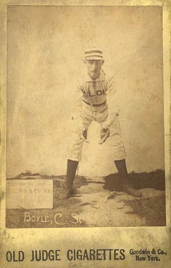 1888 Old Judge Cabinets Jack Boyle #36-3 Baseball Card