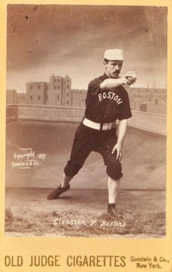 1888 Old Judge Cabinets John Clarkson #78-5b Baseball Card