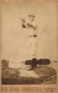 1888 Old Judge Cabinets Charles Comiskey #86-4 Baseball Card