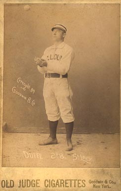 1888 Old Judge Cabinets Duffe, 2dB. St. Louis. #134-4 Baseball Card