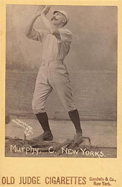 1888 Old Judge Cabinets Murphy, C. New Yorks. #334-4 Baseball Card