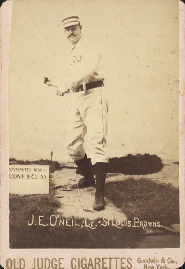 1888 Old Judge Cabinets Tip O'Neil #356-4a Baseball Card