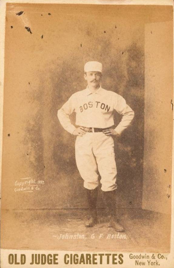 1888 Old Judge Cabinets Dick Johnston #248-4 Baseball Card