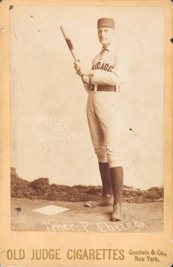 1888 Old Judge Cabinets John Tener #454-5a Baseball Card
