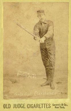 1888 Old Judge Cabinets Faatz, Capt. Cleveland's #151-1 Baseball Card