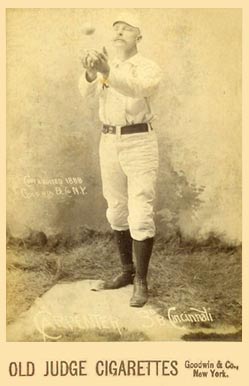 1888 Old Judge Cabinets Carpenter, 3 B. Cincinnati #66-5 Baseball Card