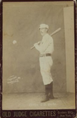 1888 Old Judge Cabinets Sutton, 3 B. Boston. #448-1a Baseball Card