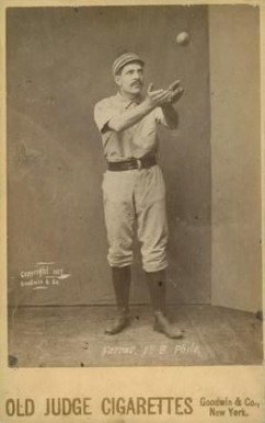 1888 Old Judge Cabinets Farrar, 1st B. Phila. #153-4 Baseball Card