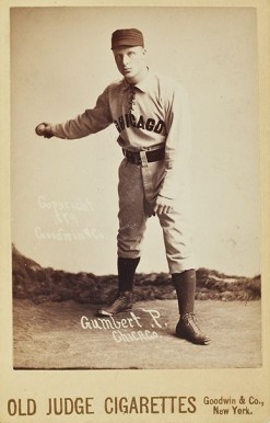 1888 Old Judge Cabinets Gumbert. P. Chicago. #203-3 Baseball Card