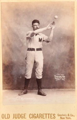 1888 Old Judge Cabinets Turner, C.F., Minneapolis #467-4a Baseball Card